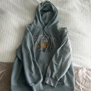 Brandy Melville Sweatshirt Oversized One Size with Deer